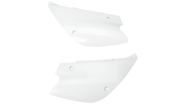 Acerbis White Side Panels: 98-13  Kawasaki & Suzuki Models - MPN 2043400002