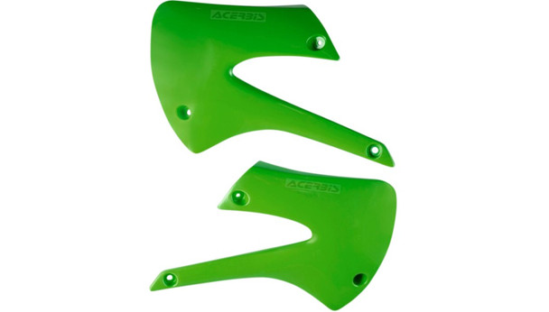 Acerbis Replacement Radiator Shrouds: 01-13 Kawasaki & Suzuki Models - MPN 2043730006