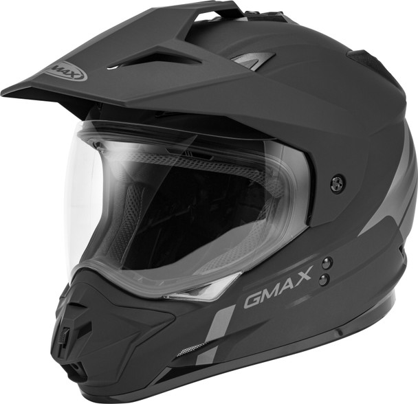 GMAX GM-11 Helmet - Scud - Black/Grey - Large - [Blemish]