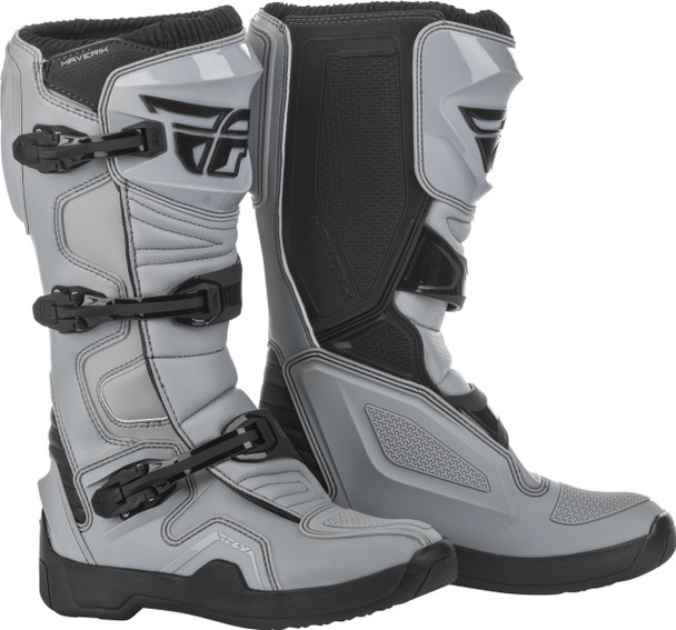 Fly Racing Maverik Boots - Grey/Black - Size 10 - [Blemish]