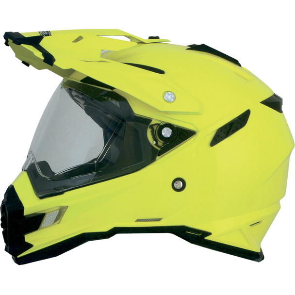 AFX FX-41DS Helmet - Solid - Hi-Viz Yellow - Size Large - [Blemish]