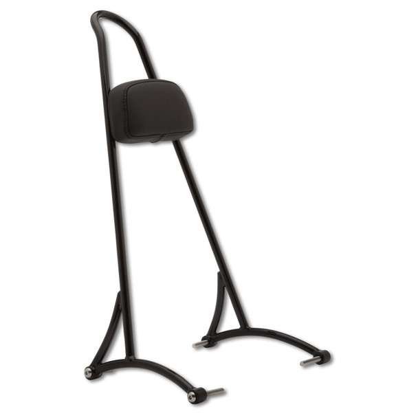 Burly Brand Tall Sissy Bar: 06-17 Harley-Davidson (FX) Dyna Models - Black - [Blemish]