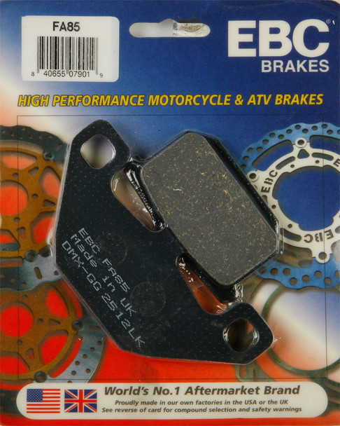 EBC FA Organic Front Brake Pads ~ FA85