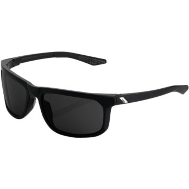 100% Hakan Sunglasses (Soft TACT Black/Grey Peak Polar Lens)