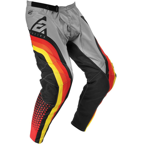 Answer Racing Men's A21 Syncron Swish Pant - Red/Orange/Silver - Size - 40