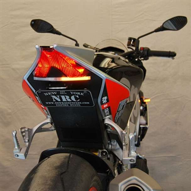 New Rage Cycles LED Fender Eliminator Kit - 15-19 Aprilia Tuono V4