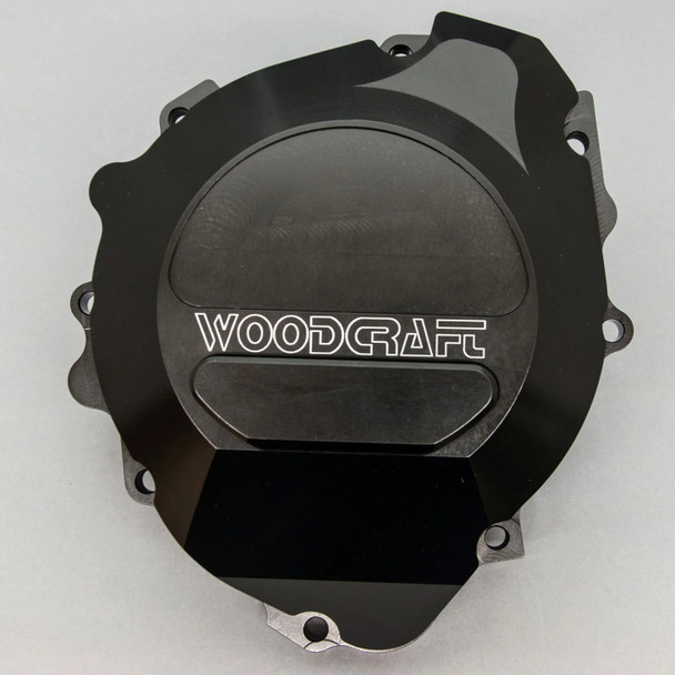 Woodcraft LHS Stator Cover Protector: 2003-2006 Honda CBR600RR - Black