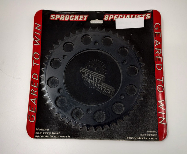 Sprocket Specialist Aluminum Rear Sprocket - 821 - 525 - 46 Tooth - Black