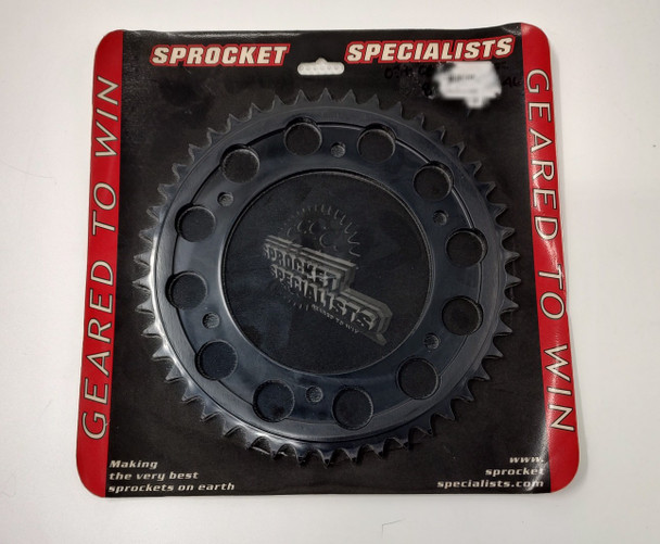 Sprocket Specialist Aluminum Rear Sprocket - 8211 - 520 - 50 Tooth - Black