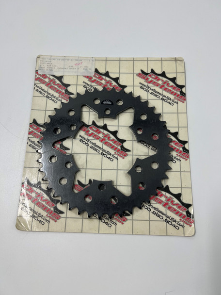 Drive Systems 520 Anodized Aluminum Rear Sprocket - Black - 13814 - 43 Tooth