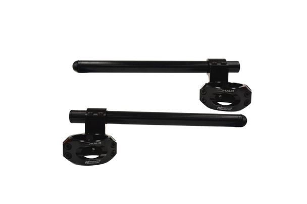 Driven Racing Halo Risers (2.5") Clip-on - 50mm - Black