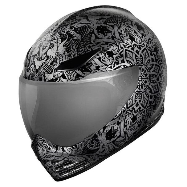 Icon Domain Helmet - Gravitas - Black/Silver