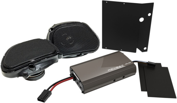 Hogtunes 225 RG KIT-AA 225 Watt Amp/Front Speaker Kit 5"x7" - 98-13 HD Rd Glide