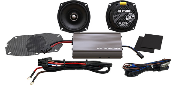 Hogtunes 225 SG KIT-XL Amp/Speaker Kit - 98-13 HD FLH