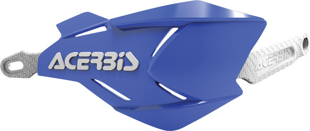 Acerbis X-Factory Handguards - Blue/White - [Blemish]