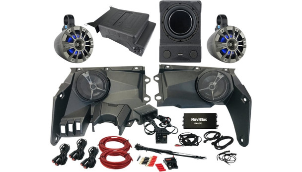 Navatlas 4-Seater Audio Kit with Subwoofer for Can-Am - Zone 5 - X3