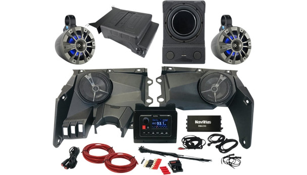 Navatlas 4-Seater Audio Kit with TFT Screen/Subwoofer for Can-Am - Zone 5 - X3