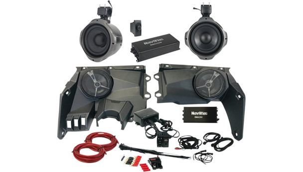 Navatlas 2-Seater Audio Kit with Rocker Switch for Can-Am - Zone 3 - X3
