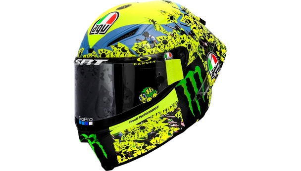 AGV Pista GP RR Limited Edition Rossi Misano 2 2021 Helmet - Yellow