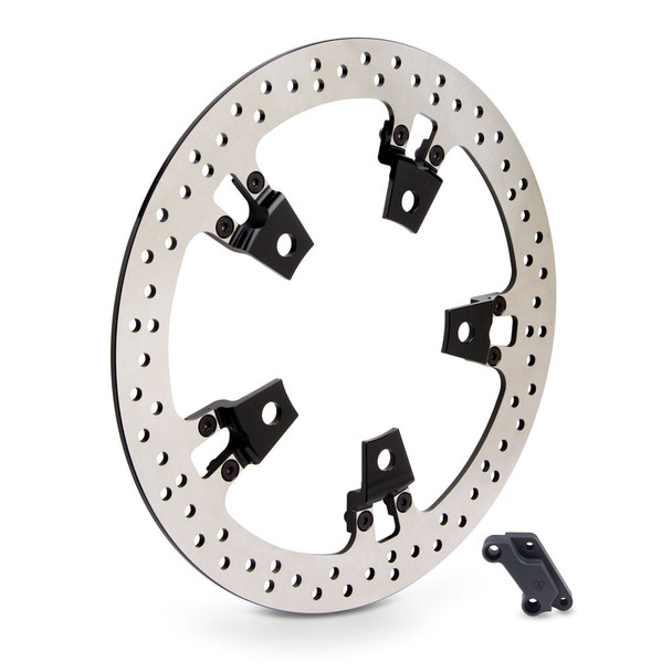 Arlen Ness 14" Big Brake Front Rotor Kits - 2014+ Touring Models with Spoke Mounted Rotors - Left - [Blemish]