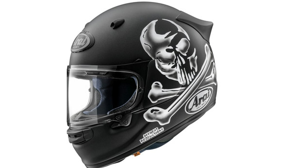 Arai Contour-X Jolly Roger Helmet - Black/White