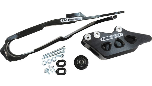 T.M. Designworks Chain Guide and Slider Kit: DCK-OR16 - Honda Models