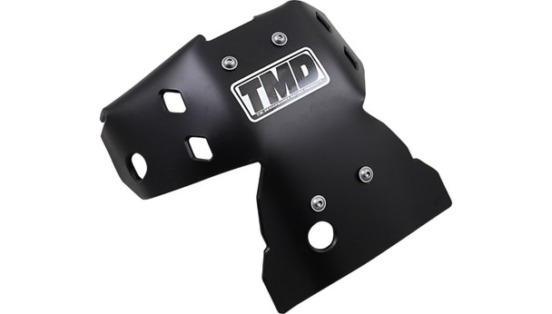 T.M. Designworks Full-Coverage Skid Plate: KXMC-085-BK - Kawasaki Models - Black