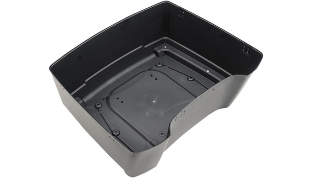 Drag Specialties Precision Bottom Tourbox: Harley-Davidson FL Models - Black