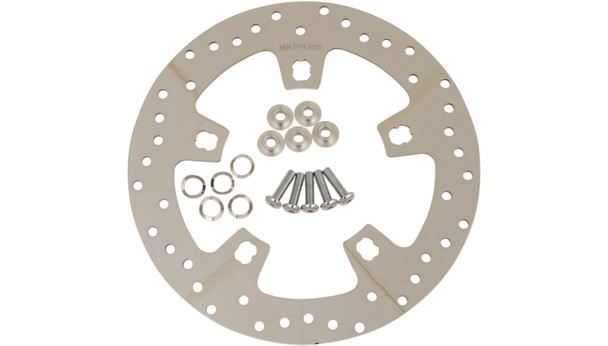 Drag Specialties Custom Brake Rotor: 2000-2007 Harley-Davidson Models - Front - 11.5"