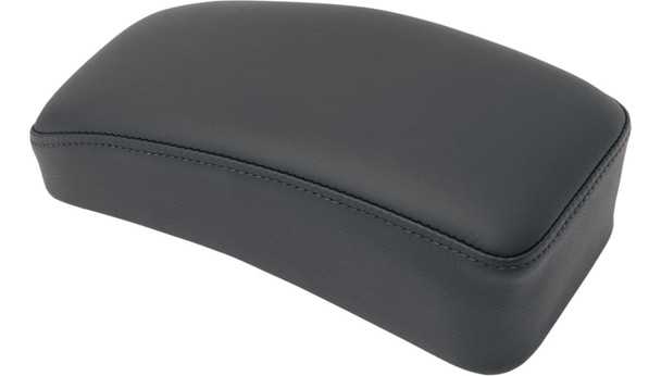 Drag Specialties Pillion Pad for Spring Solo Seat: 1982-2003 Harley-Davidson XL Models - Black