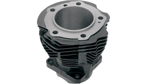 Drag Specialties 74" Front Panhead Cylinder: 1948-1965 Harley-Davidson FL Models - Black