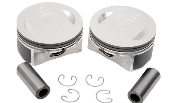Drag Specialties 103" Replacement Piston: 2007-2017 Harley-Davidson Twin Cam Models