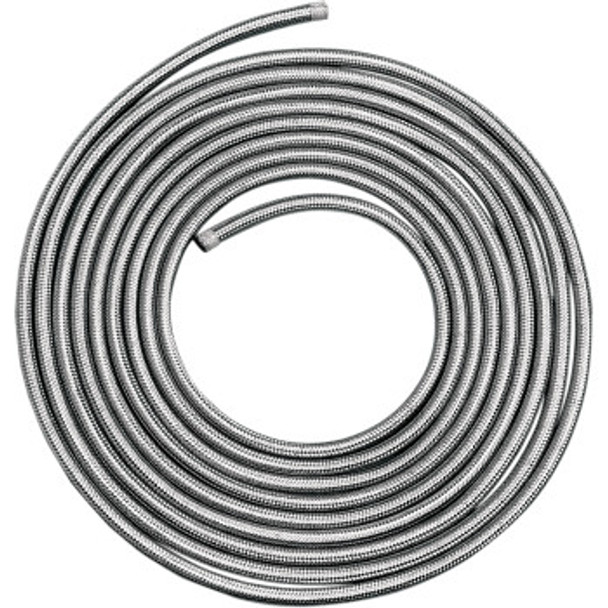 Drag Specialties Braided Hose: Harley-Davidson Models Universal Fit - Stainless Steel - 3/8" - 25'