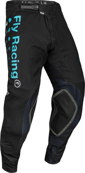 Fly Racing Evolution DST SE Strobe Pants - Black/Electric Blue