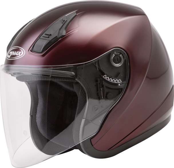 GMAX OF-17 Helmet - Solid Colors - Wine Red - XLarge - [Blemish]