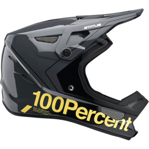 100% Status Bicycle Helmet - Carby/Charcoal