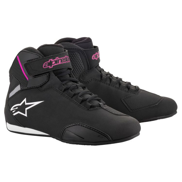 Alpinestars Stella Sektor Shoes - Black/Fuchsia - Size 6 - [Blemish]