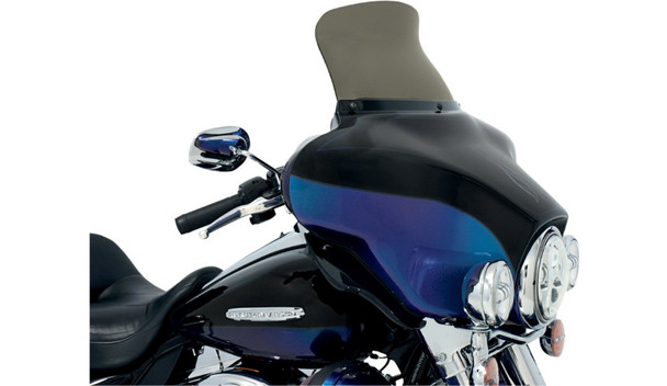 Memphis Shades Replacement Spoiler Windshield: 1996-2013 Harley-Davidson Touring/Trike Models - 9" - Smoke - [Blemish]