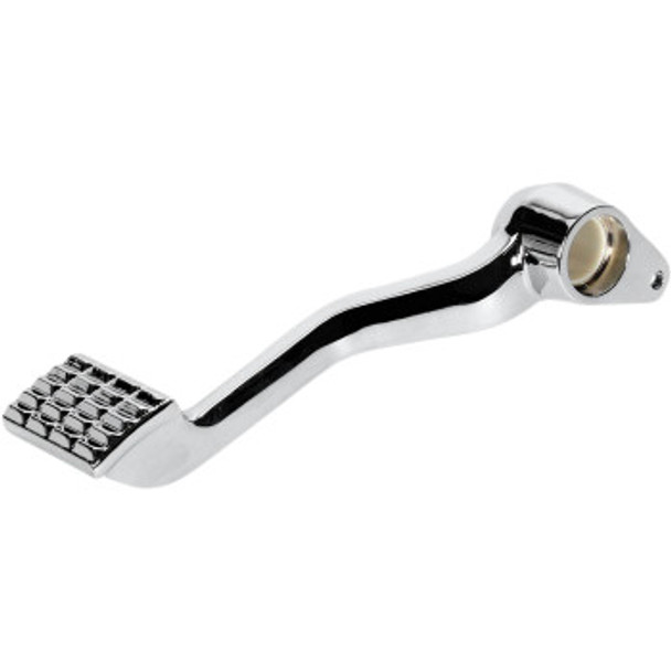 Drag Specialties Forward Control Replacement Brake Pedal: 1987-2003 Harley-Davidson XL Models - Chrome