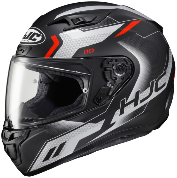 HJC i10 Helmet - Robust - Black/White/Red - Large - [Open Box]