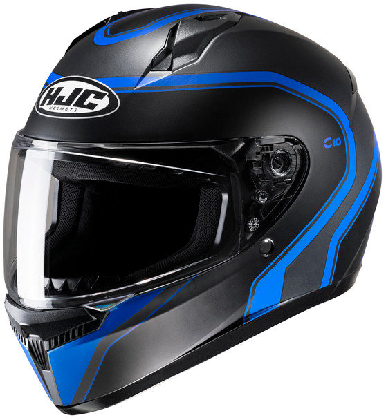 HJC C 10 Elie Helmet - Black/Blue - Small - [Open Box]