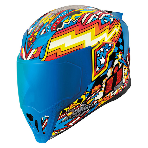 Icon Airflite Helmet - Flyboy - Blue