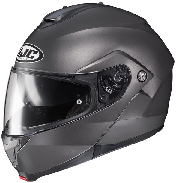 HJC C91 Helmet - Solid Colors - Semi-Flat Titanium - Size Large - [B;lemish]