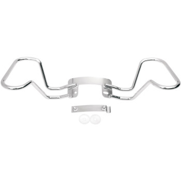 Drag Specialties Passenger Hand Rail: 2009-2013 Harley-Davidson FL Models - Chrome