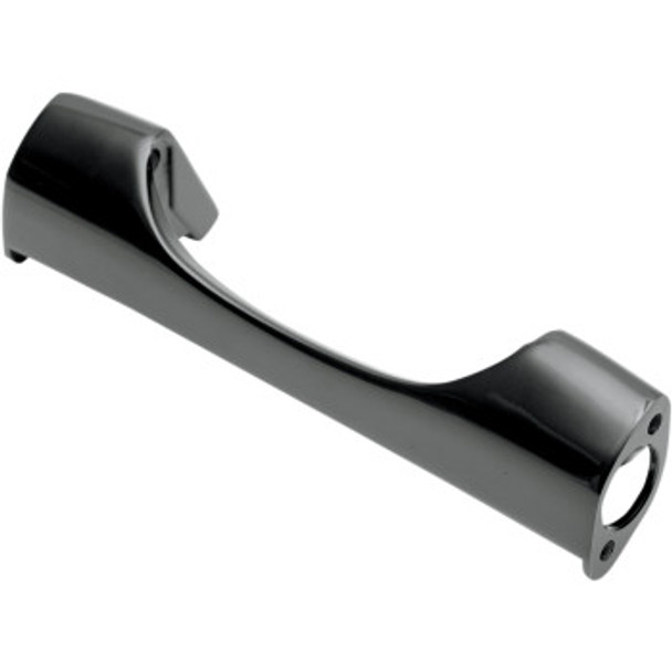 Drag Specialties Rear Short Turn Signal Mounting Brackets: 1986-2021 Harley-Davidson FL Models - Gloss Black - 8-1/4"