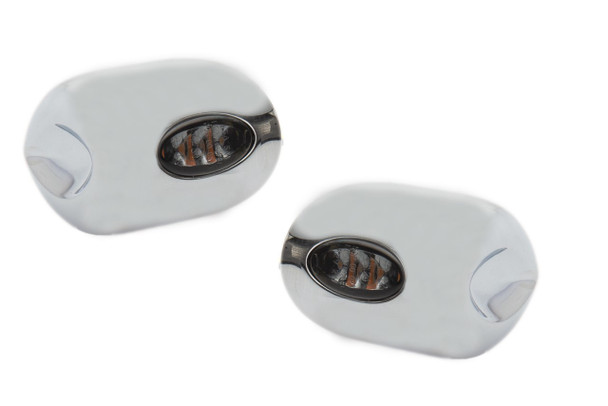 Kodlin USA Elypse 2-1 LED Turn Signals: 2015-2023 Harley-Davidson Road Glide/Lowrider ST/Lowrider El Diablo Models - Front