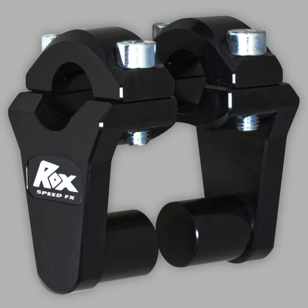 Rox Speed FX Elite Series Pivot Handlebar Riser: Universal Fit - 2" - 7/8" Handlebar - Black - [Blemish]