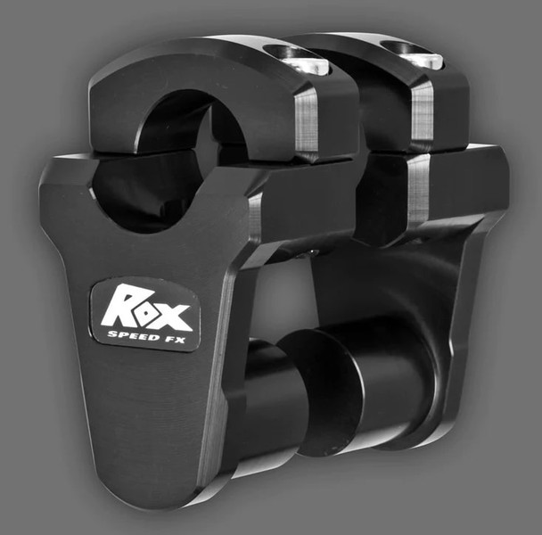 Rox Speed FX Elite Series Pivot Handlebar Riser: Universal Fit - 2" Rise - Black - [Blemish]