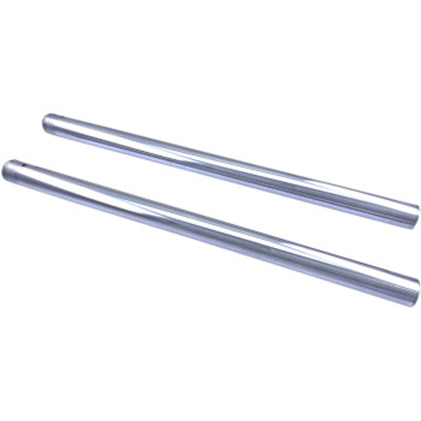 Drag Specialties Fork Tubes: 1987-2007 Harley-Davidson XL/FX Models - Hard Chrome - 39 mm - 23.375"