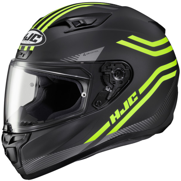 HJC i10 Helmet - Strix - Black/Hi-Vis - Size Large - [Open Box]
